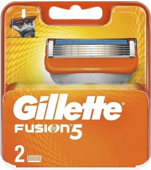 Сменные кассеты для бритья Gillette Fusion5 (2 шт)