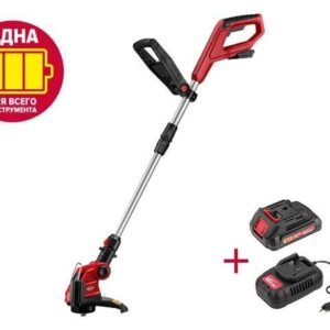 Триммер аккум. WORTEX TB 2518 с акб и зу ALL1