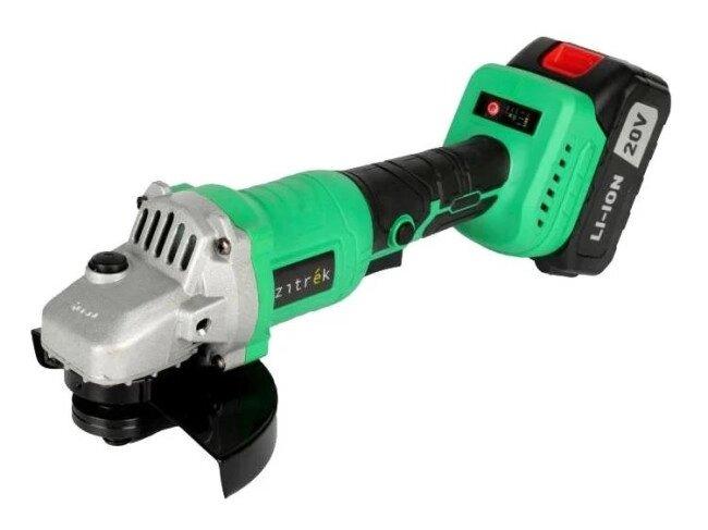 Угловая шлифмашина Zitrek ZKAG20-125 PRO 083-1078 (с 1-им АКБ, кейс)