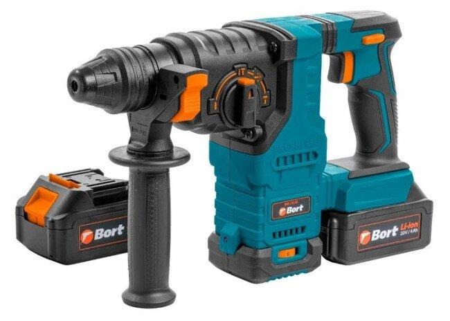 Перфоратор Bort BHD-21Li-BL 93413410 (с 2-мя АКБ, кейс)