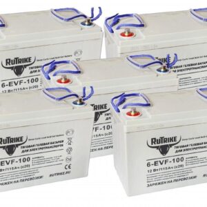 Комплект тяговых аккумуляторов RuTrike 6-EVF-100 (60V100A/H C3)