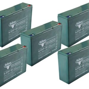 Комплект тяговых аккумуляторов RuTrike 6-EVF-32 (60V32A/H C3)