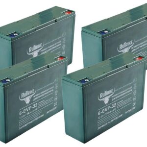 Комплект тяговых аккумуляторов RuTrike 6-EVF-32 (48V32A/H C3)