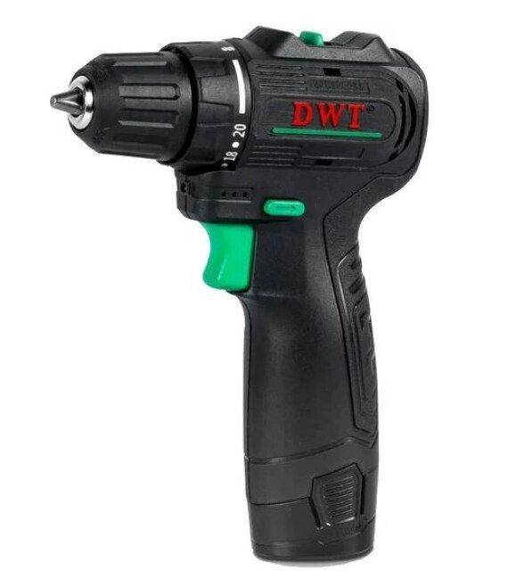 Дрель-шуруповерт DWT ABSP-12 DN-2 (с 2-мя АКБ)