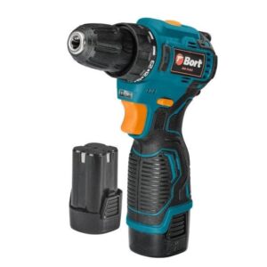 Дрель-шуруповерт Bort BAB-16-BLK 93414868 (с 2-мя АКБ, кейс)
