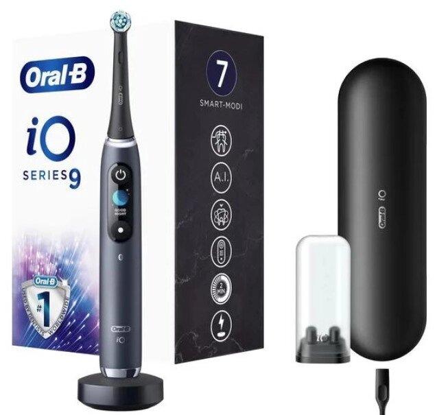 Электрическая зубная щетка Oral-B iO 9 (черный)