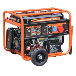 Электростанция SKIPER LT9000EB-3 (6.5кВт, 1х380В/16А/6кВт, 1х220В/16А/2кВт, 12В, кол, эл. стар,25.0л)