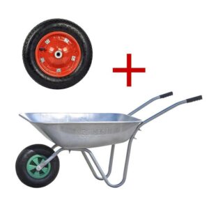 Тачка садовая SKIPER 1x85 FERMER + Колесо SBK для тачки 3.25-8 В ПОДАРОК