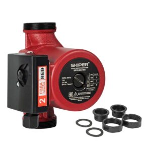 Насос циркуляционный Skiper SP25-80-180 (135-245 Вт, 6600 л/ч, 8 м)