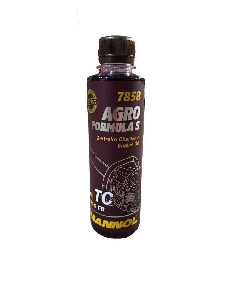 MANNOL 7858 Agro Formula S ESTER (for STIHL) / Масло моторное двухтактное синтетическое 250 мл
