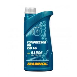 Масло для пневмоинструмента минеральное MANNOL Compressor Oil ISO 46 1 л