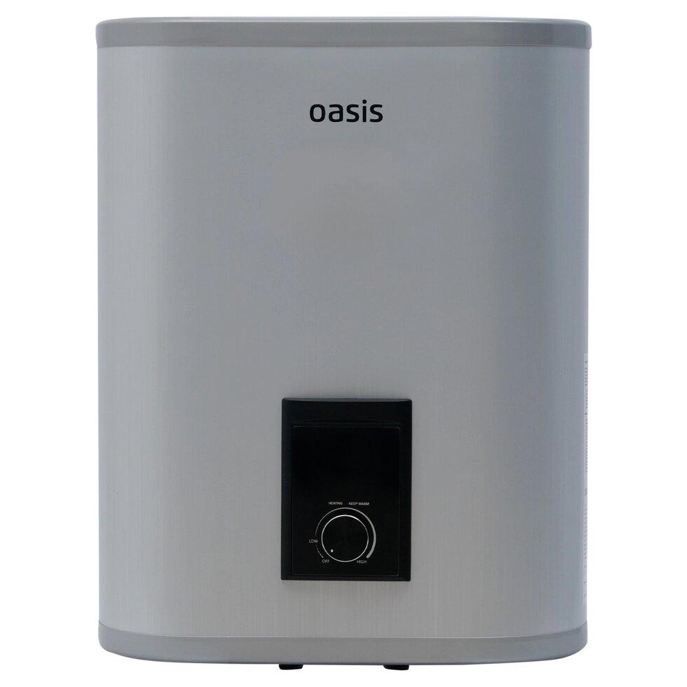 Водонагреватель накопит. Oasis 30G (2кВт, 30л, медный ТЭН, дисплей, верт, УЗО, антизаме