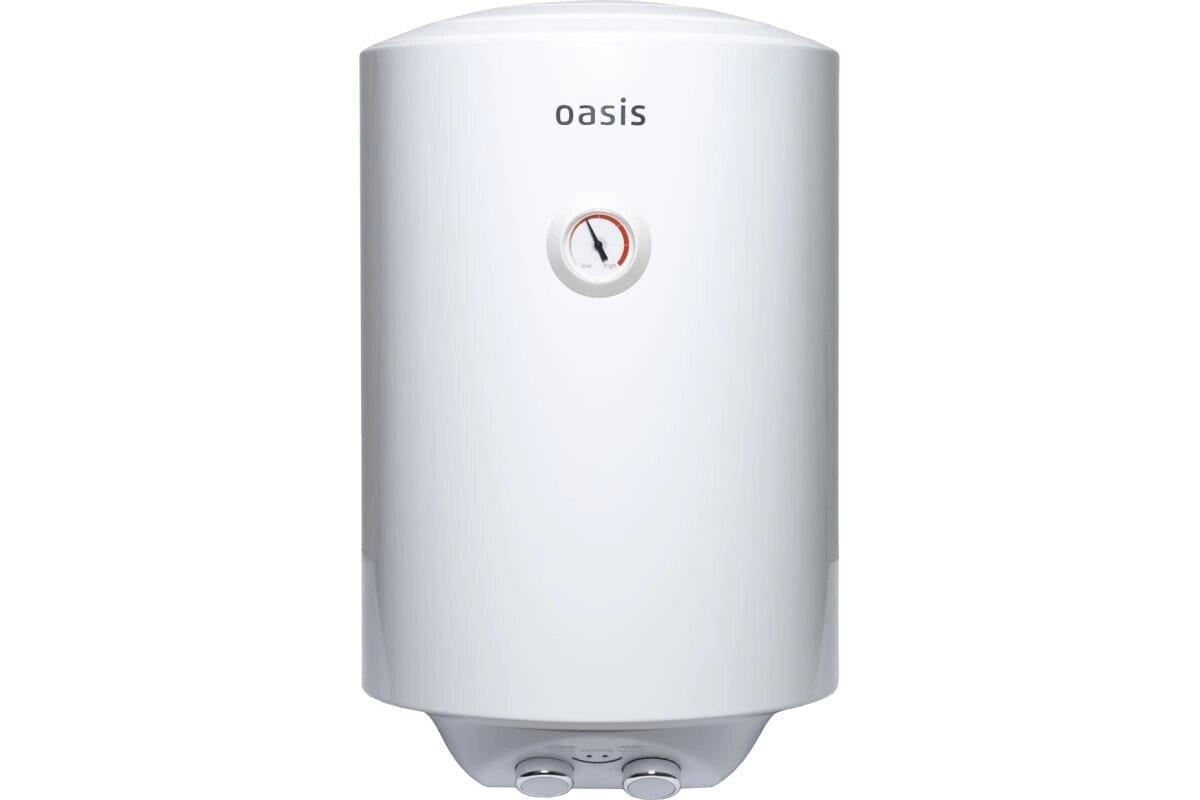 Водонагреватель накопит. Oasis MS-30 (SLIM, УЗО, 1500Вт, 30л, верт., медный ТЭН, 34x86см, эмаль)