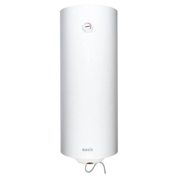 Водонагреватель накопит. Oasis MS-80 (SLIM, УЗО, 1500Вт, 80л, верт., медный ТЭН, 38,5x103см, эмаль)