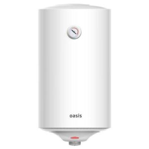 Водонагреватель накопит. Oasis MS-50 (SLIM, УЗО, 1500Вт, 50л, верт., медный ТЭН, 34x86см, эмаль)