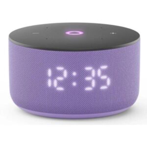 Умная колонка Яндекс Станция Мини 3 с часами (фиолетовый)